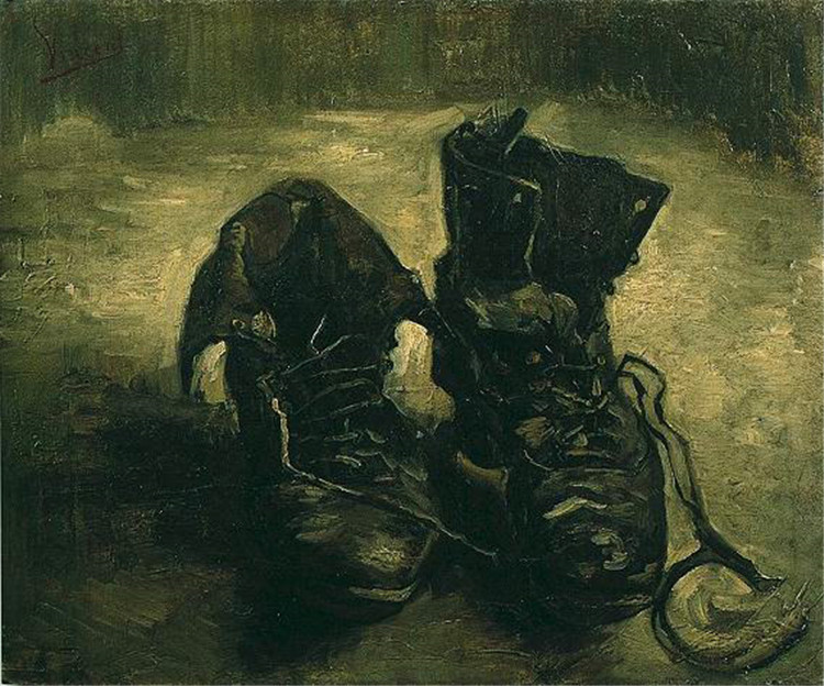 A Pair of Shoes 2 Willem Van Gogh Oil Painting